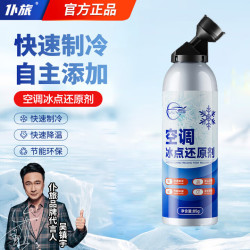 仆旅 汽车冷媒雪种空调制冷剂汽车空调冰点还原剂85g1瓶