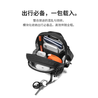 国家补贴：tomtoc 旅行斜挎包 男女手机包 防盗刷护照包