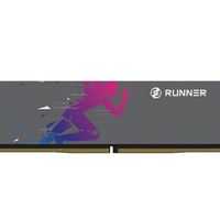 奔跑者 灵跃 32G(16G*2)DDR5 6000 C38 电竞内存条 镁光颗粒台式