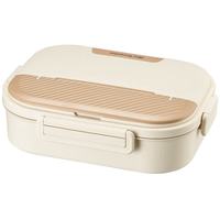 九阳 316L不锈钢餐盒 4格大容量1.5L 保温袋+餐具+汤碗丨WT601白 1.5L