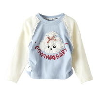 可英 GOWINBABY 女童长袖圆领卫衣 粉色 130cm