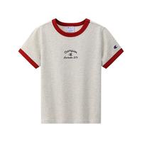 Champion 纯棉消臭抗菌 儿童短袖T恤