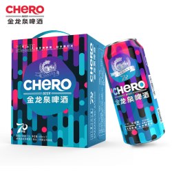 金龙泉啤酒 金龙泉70华炫 拉格啤酒 500ml*12听