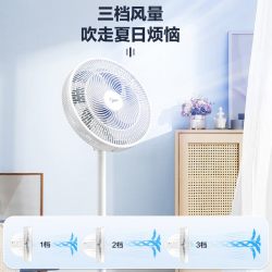 美的 大风力 落地扇