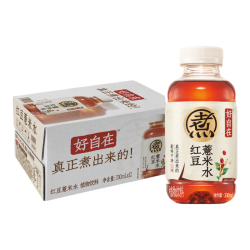 元气森林 好自在 红豆薏米水 无糖植物饮料 330ml*12瓶