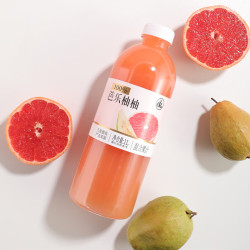 BL 步步高100%芭乐柚柚混合果汁1L*6饮料天然营养果汁饮料 1L*6瓶/箱