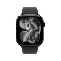 Apple Watch S11 GPS版 46mm亮黑色铝金属壳S/M表带智能手表+20W充电头套装