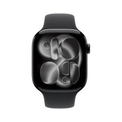 Apple Watch S11 GPS款 46毫米 亮黑色铝金属表壳 智能手表