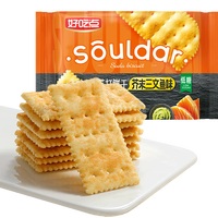 好吃点 芥末三文鱼味 苏打饼干