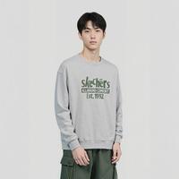 斯凯奇 夏季男女款运动卫衣针织套头卫衣长袖男女式卫衣