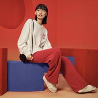 FILA 易烊千玺同款 男女同款卫衣