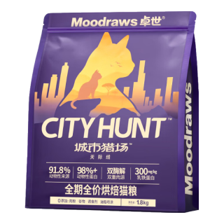 卓世 鸡兔双拼烘焙猫粮 1.8kg