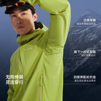 喜马拉雅 RF连帽软壳衣 防风耐磨 星尘黑 L 户外夹克
