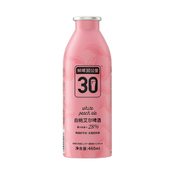 鲜啤30公里 精酿白桃艾尔啤酒460ml*1罐