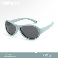 mikibobo P80007飞行员系列 UV400儿童偏光太阳镜 砂蓝色
