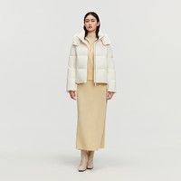 波司登 反季真五折 脱卸帽短款高充绒鹅绒服
