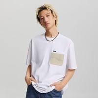 Lee 26春夏新品宽松圆领口袋设计男士短袖T恤