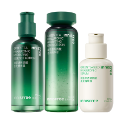 悦诗风吟 绿茶水光精华水乳精华80ml套装补水保湿修护礼物
