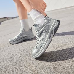 361° 女款网面透气老爹鞋 复古休闲跑步鞋