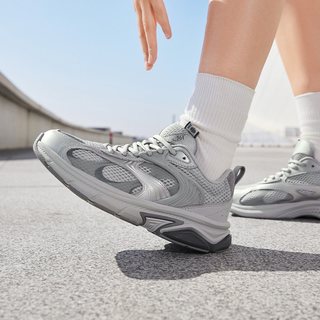 361° 女款网面透气老爹鞋 复古休闲跑步鞋