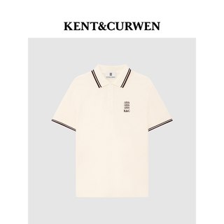 KENT&CURWEN 肯迪文 三狮刺绣 短袖POLO衫