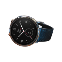 AMAZFIT/跃我 轨迹导航 运动手表 皮表带  真皮表带 柔雾黑 黑色