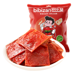 比比赞 高蛋白肉脯 靖江风味 500g 猪肉类零食