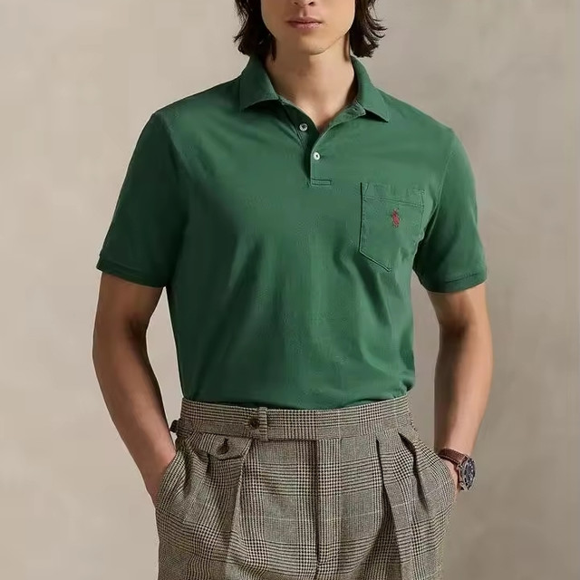 限新用户：RALPH LAUREN 经典宽松版棉质 男士Polo衫 四色可选