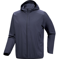 ARC'TERYX SIMA HOODY 男子风壳夹克 蓝黑色 M