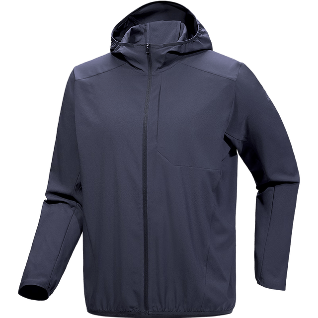 ARC'TERYX SIMA HOODY 男子风壳夹克 蓝黑色 M