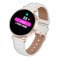 AELVO WATCH GT4系列女士智能手表运动监测蓝牙通话品牌成人GT5PRO风格 玫瑰金（含三种表带）新一代运动手环