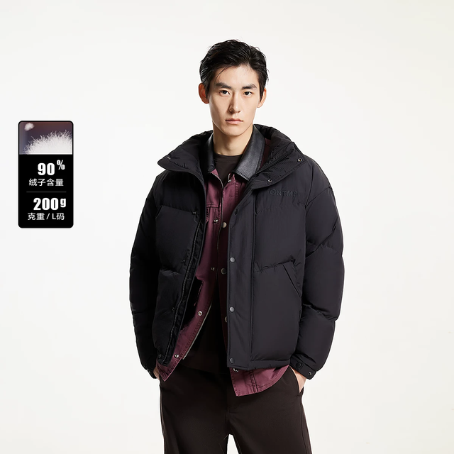 杰克琼斯 户外防泼水极寒羽绒服合集 218g充绒