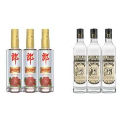 郎酒 顺品郎 金盖3瓶+衡水老白干金标3瓶