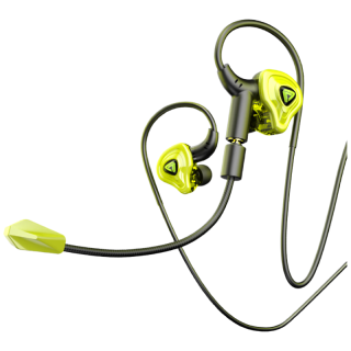 Microkia 魔神之眼 HiFi听声辨位 Type-C接口 萤火绿 入耳式耳机
