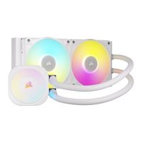 美商海盗船 CORSAIR iCUE Link Titan 240 RX 一体式水冷 白色