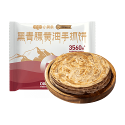 小黄象 黄油手抓饼 黑青稞黄油手抓饼400g（5片）