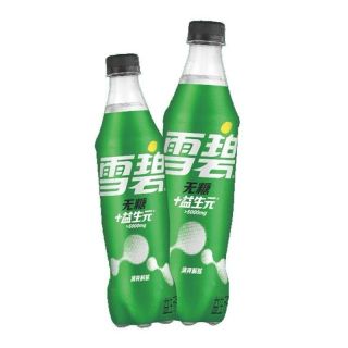 可口可乐 雪碧无糖益生元碳酸饮料