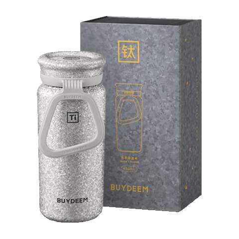 北鼎 纯钛材质 茶水分离 保温杯
