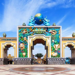 郑州银基动物王国 【自游行专属】高级房+动物王国+神话世界+自助早餐