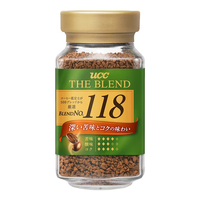 UCC 117纯黑咖啡粉 速溶冻干经典香醇 118单瓶装90g