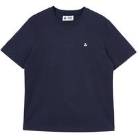  JACK&JONES/杰克琼斯 凉感 男士T恤 XL E38海军蓝