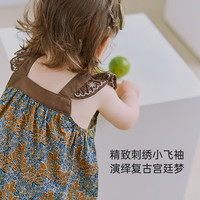 Babylove 纯棉 女童包屁衣