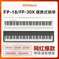 Roland FP30X电钢琴家用便携88键初学多功能重锤电钢琴