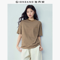 佐丹奴 女士宽松圆领短袖T恤 05326405