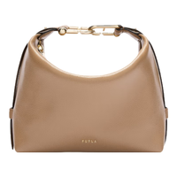  FURLA/芙拉 牛皮 女士手提包 太妃糖色