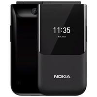 诺基亚 全新正品诺基亚2720 4g通学生翻盖热点wifi备用老年人手机信号超强创意配件 黑色