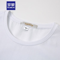 罗蒙 棉柔T3.0 200g重磅纯棉T恤