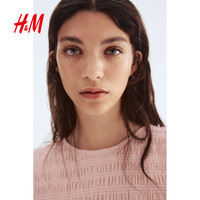 H&M 女装衬衫 柔粉色 M 165/96