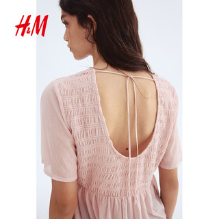 H&M 女装衬衫 柔粉色 M 165/96