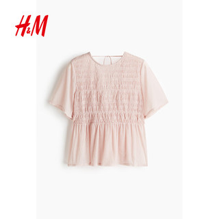 H&M 女装衬衫 柔粉色 M 165/96